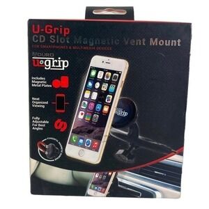 Universal Phone Mount Secure Car Dashboard Windshield Grip Holder Hands-Free NEW
